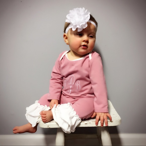 NEW Adorable Baby Flower Headband / Various Colors - Picture 3 of 4